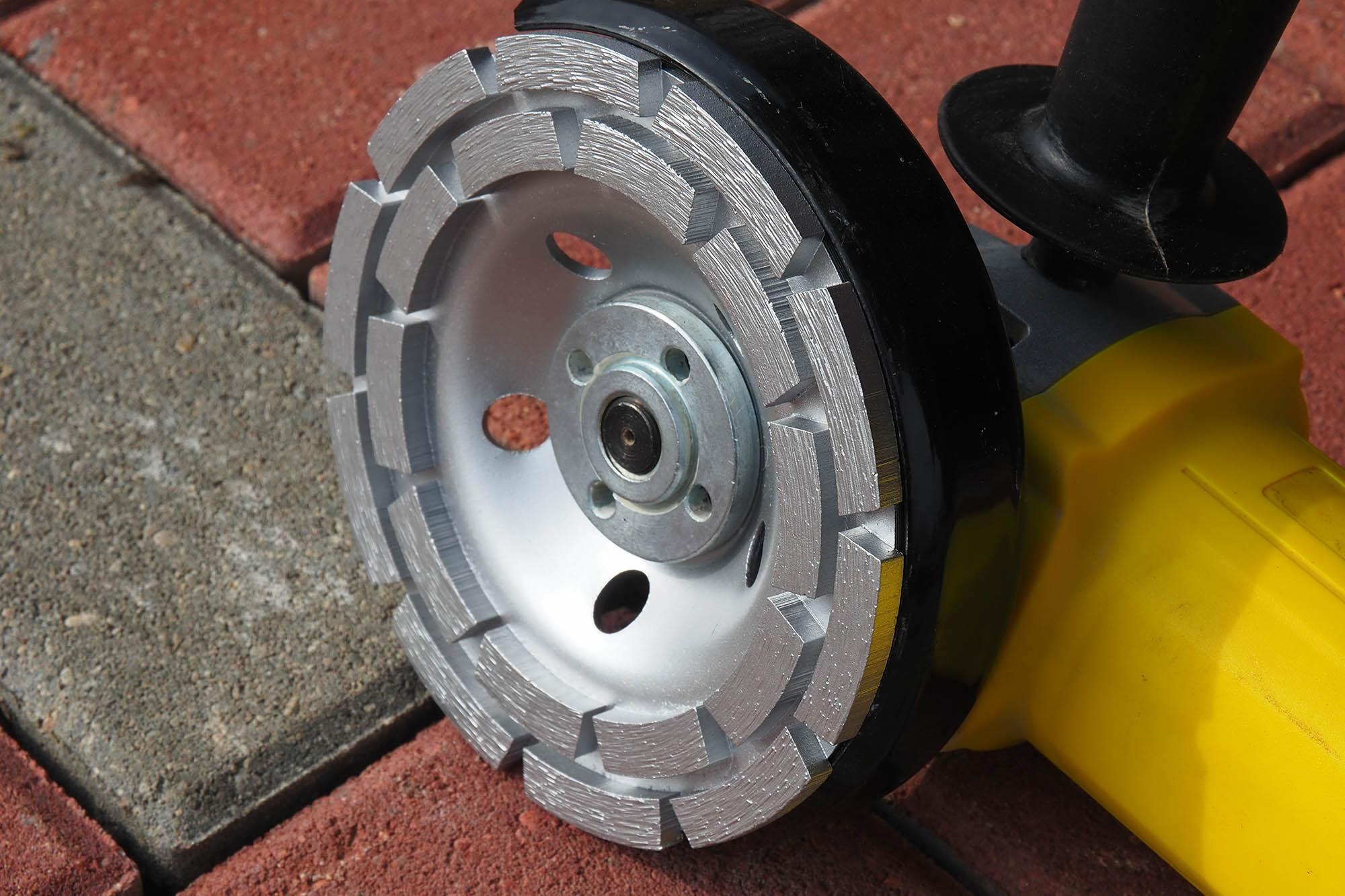 Diamond,grinding,cup.,angle,grinder,and,concrete,grinding,wheel