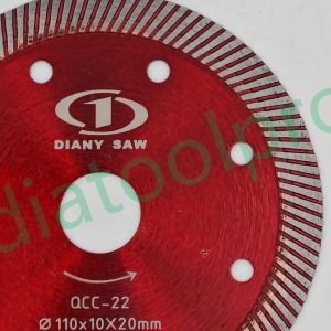 110mm Continuous rim saw ceramic cutting blade