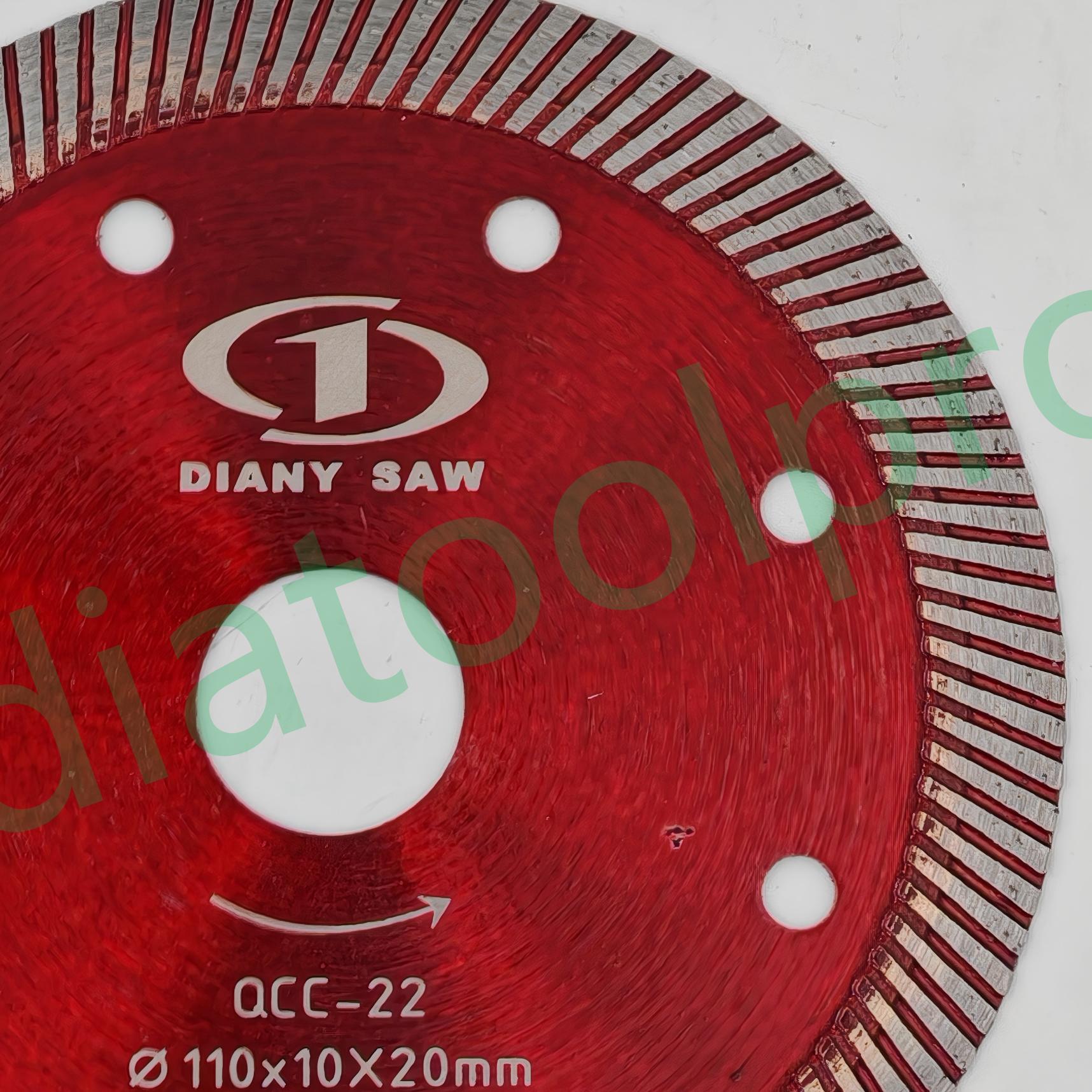110mm Continuous rim saw ceramic cutting blade