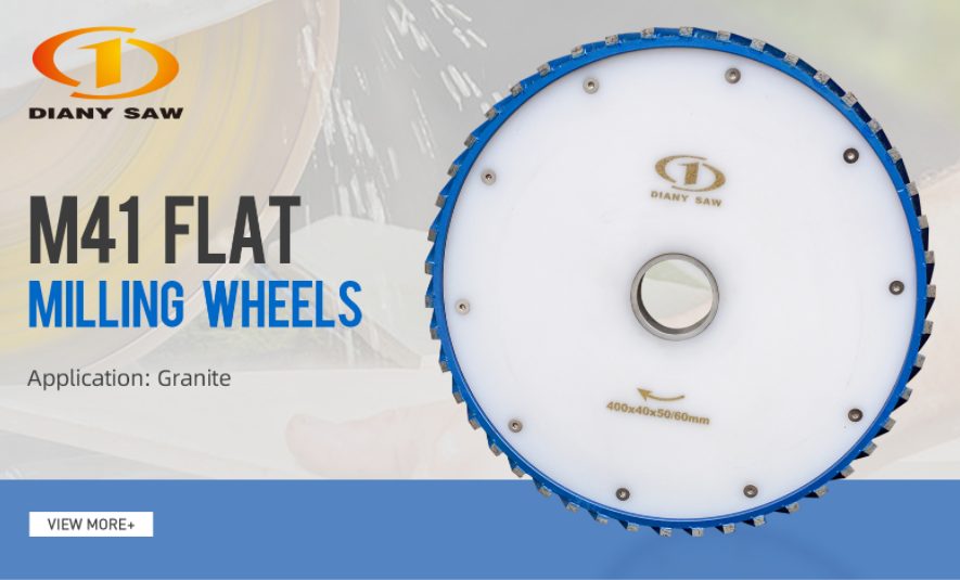 M41 silent core Milling Wheels flat Segment 40mm