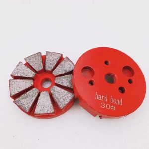 Round floor grinding