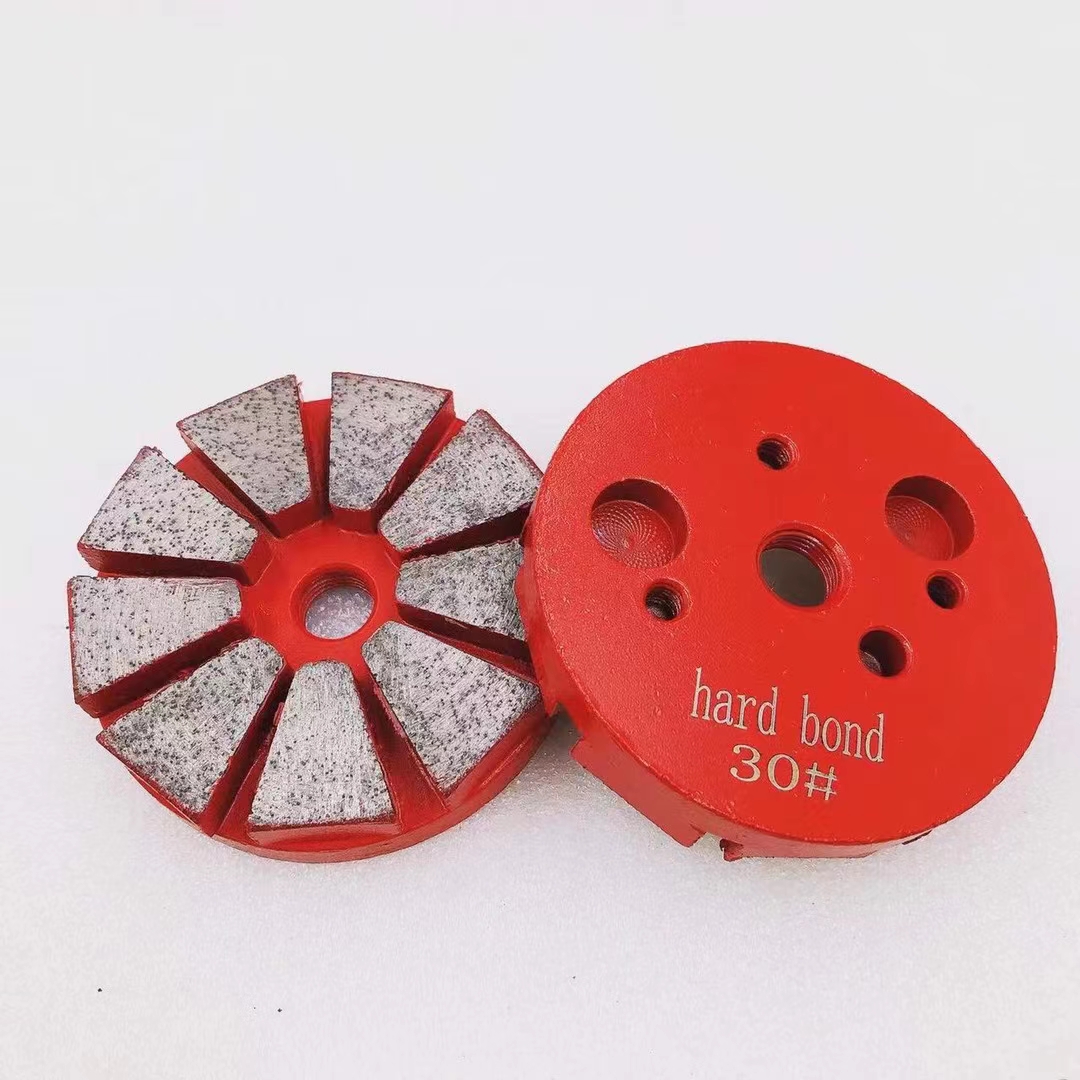 Round floor grinding