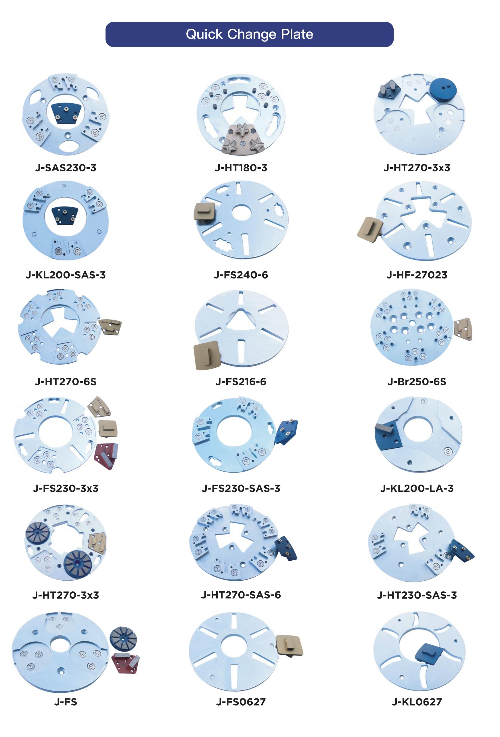 Concrete Floor Grinding Machine Adapters EXCHANGE Wing