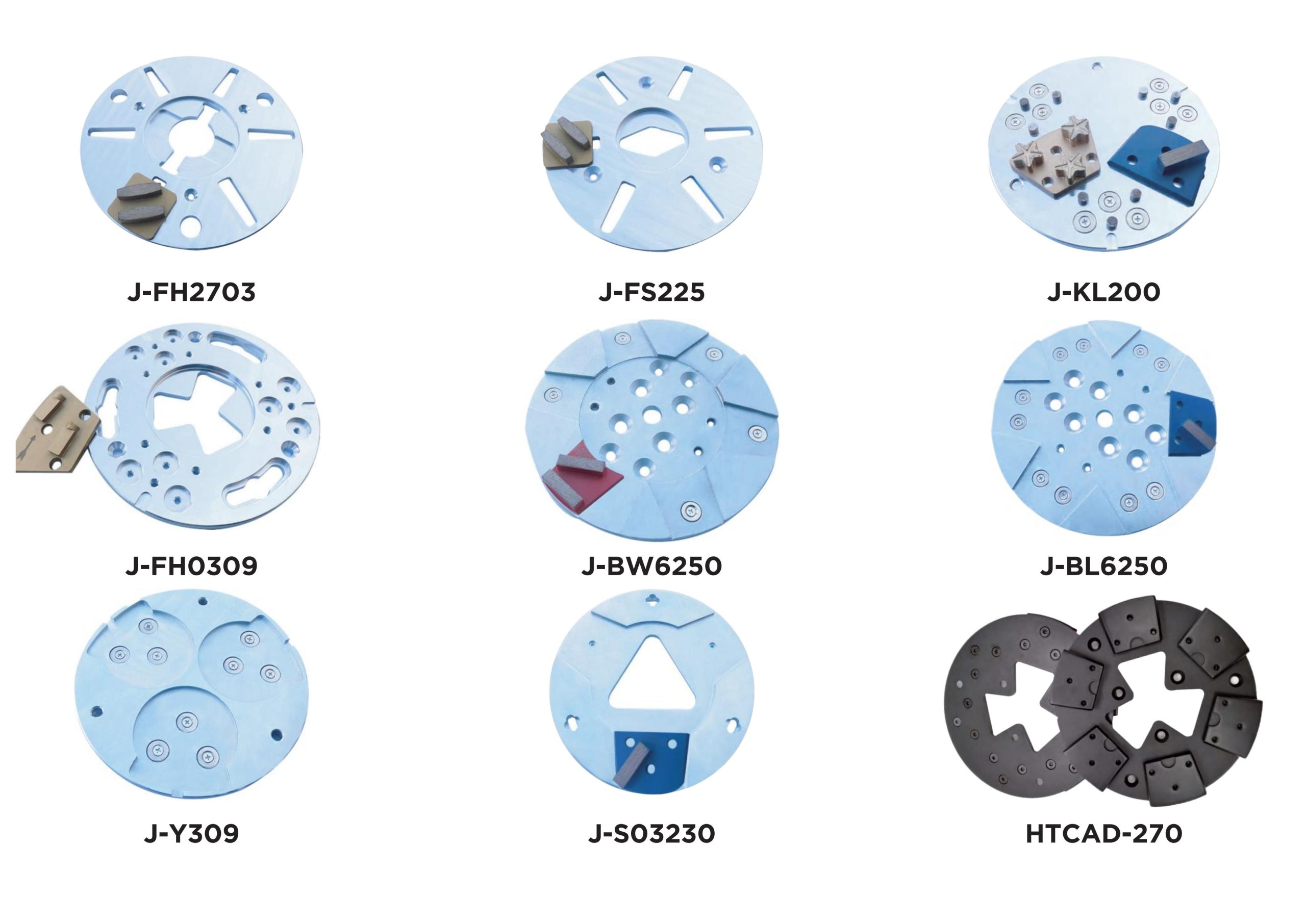 Concrete Floor Grinding Machine Adapters Quick Change System