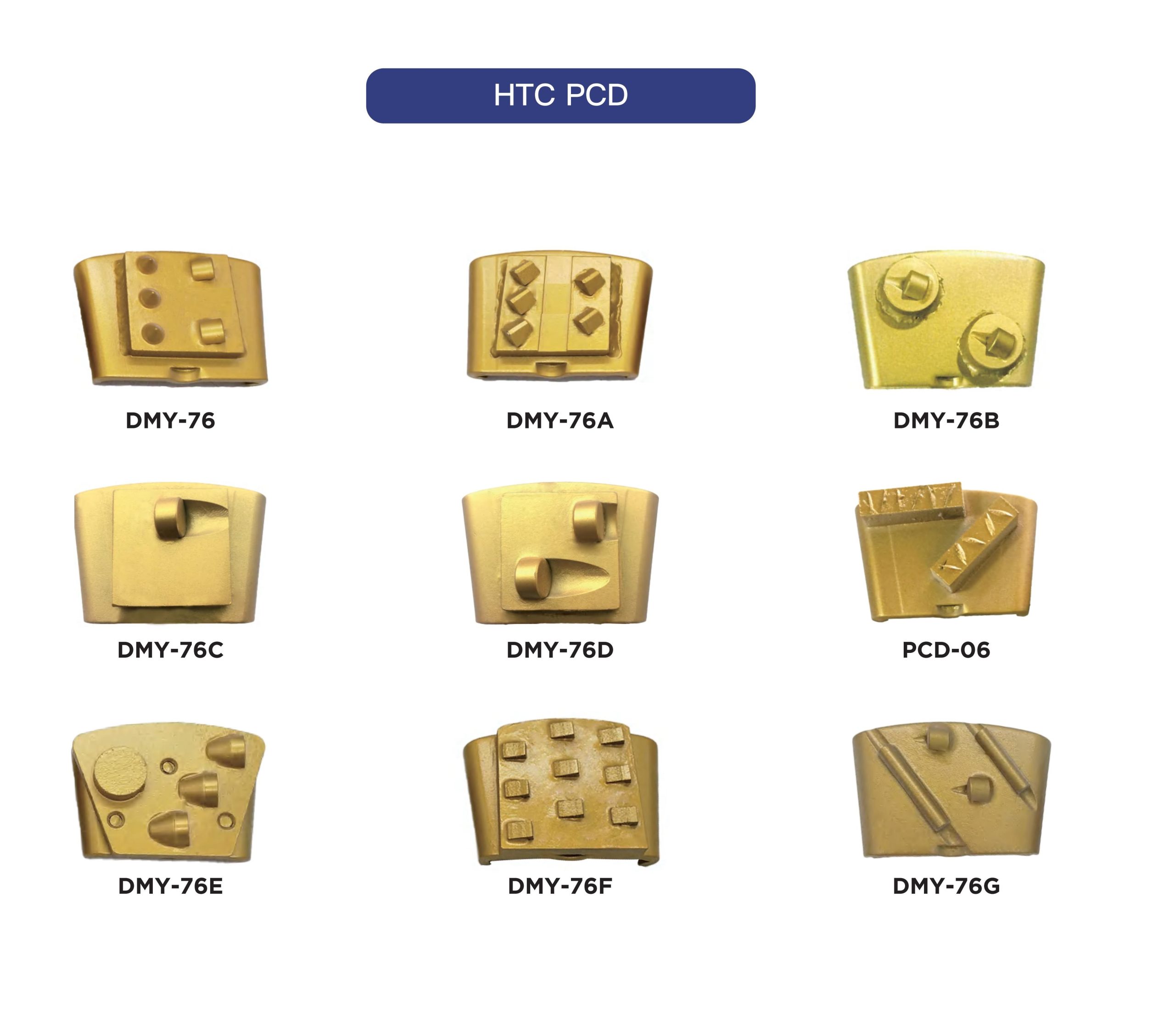HTC PCD Concrete Floor Coatings Removal Pads