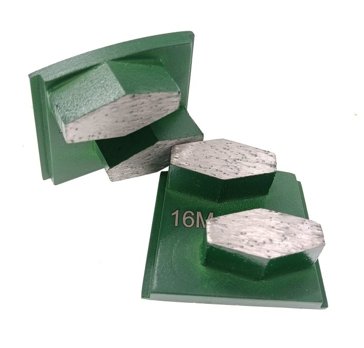 Phx concrete floor grinding diamonds green