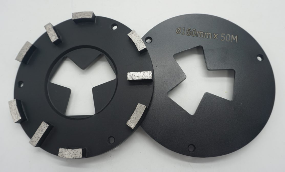 round concrete floor grinding diamonds 160mm