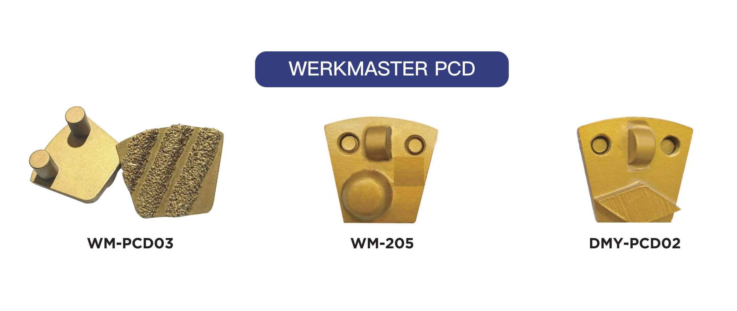 WerkMaster PCD Concrete Floor Coatings Removal Pads