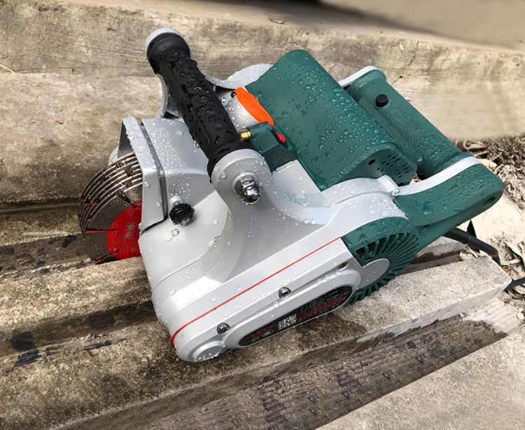 Brushless Concrete Slotting Machine 133A Onetime Forming Engineering Dust-free Automatic Wall Cement Cutting Slotting Machine