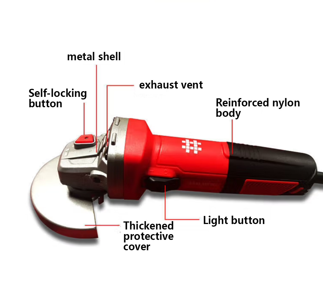 Multifunctional Cordless Angle Grinder Small Household Hand Polishing Cutting Machine Grinding Wheel Industrial Grade Wholesale