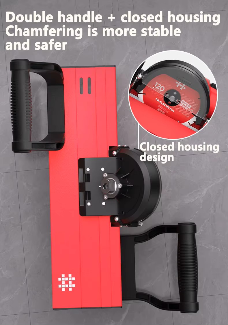 Multi-function Angle Grinder 45 Degree Chamfer Cutting Machine Ceramic Tile Chamfer Grinder