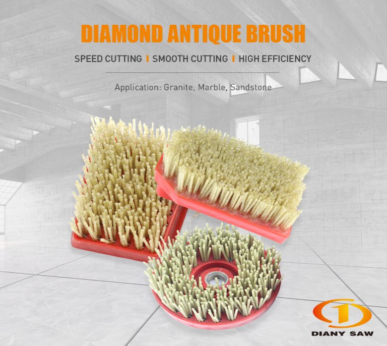 Wholesale Antique Diamond Abrasive Grinding Brush for Automatic Polish Machine Granite Marble Quartz Tile Concrete Floor Surface