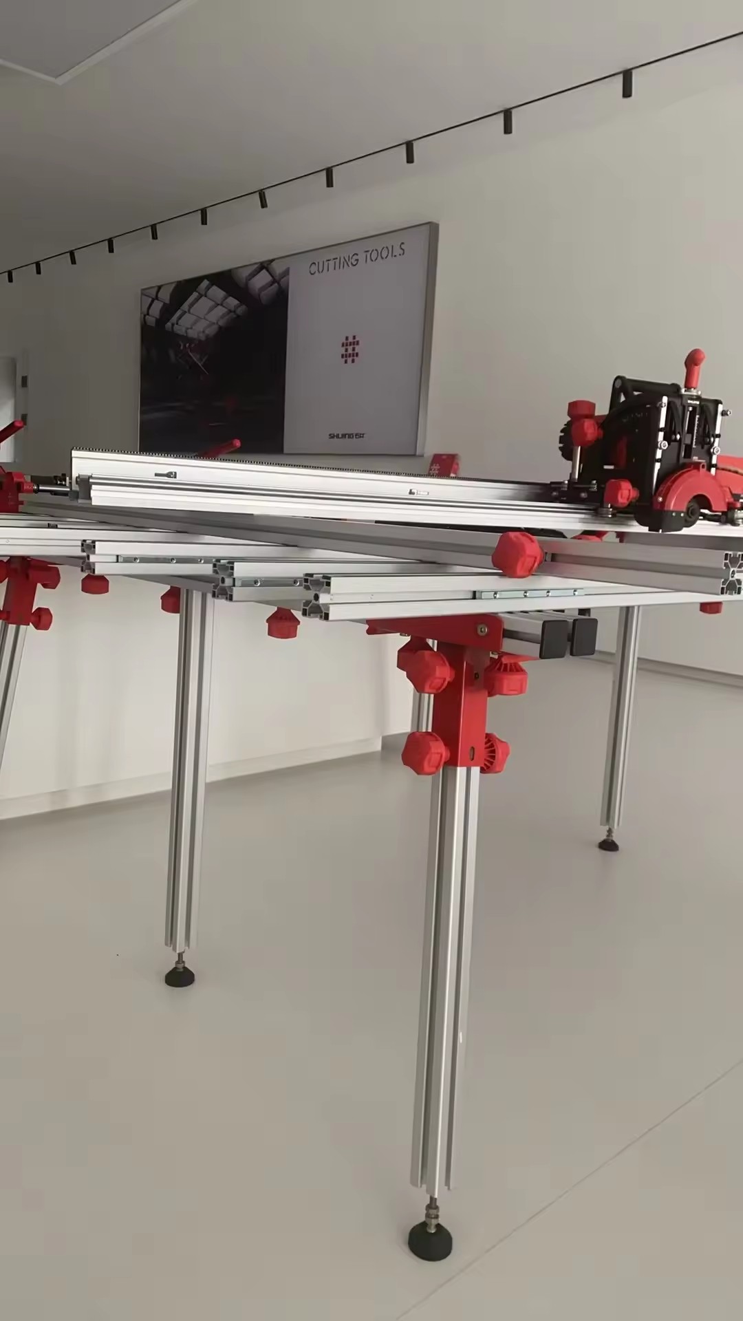 P703 Large Marble Platform Tile Cutting Work Table