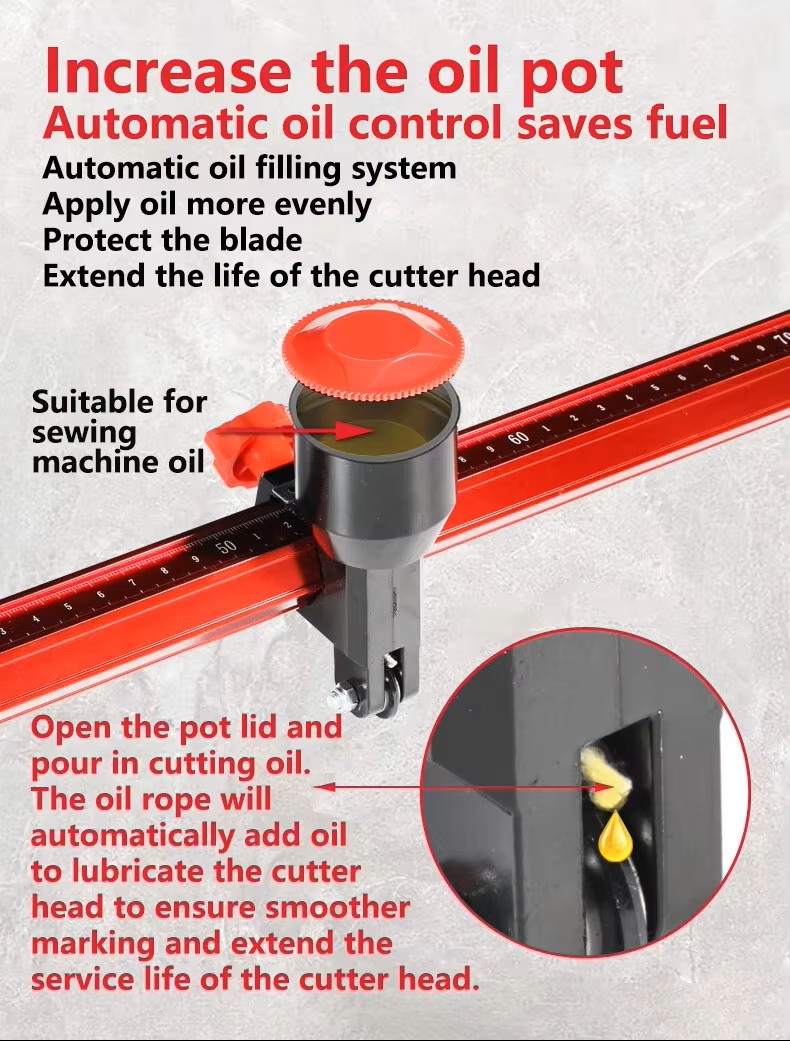 shijing 6635 Professional Manual Diamond Tile Push Glass Cutter Manufacturer Push Cutting Knife